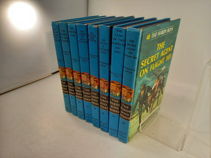 The Hardy Boys Series Bundle x8 Books Hardbacks Vintage VGC