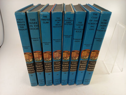 The Hardy Boys Series Bundle x8 Books Hardbacks Vintage VGC