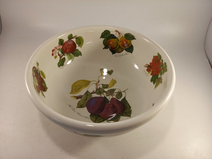 Portmerion Pomona Large 9" Fruit Serving Mixing Bowl Excellent Condition