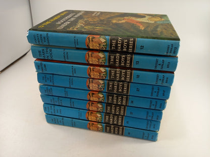 The Hardy Boys Series Bundle x8 Books Hardbacks Vintage VGC