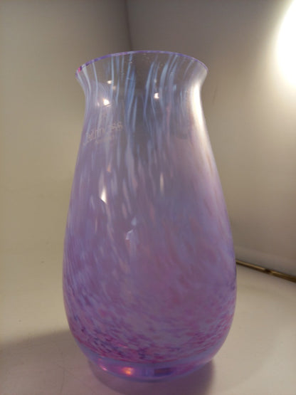 Rondo By Caithness Lilac Small Glass Vase 4151 Brand New In Box