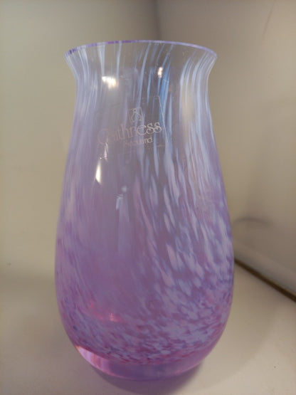 Rondo By Caithness Lilac Small Glass Vase 4151 Brand New In Box