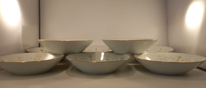 Noritake Courtney Soup Bowl #6520 7.5" Set of 8 Excellent Condition