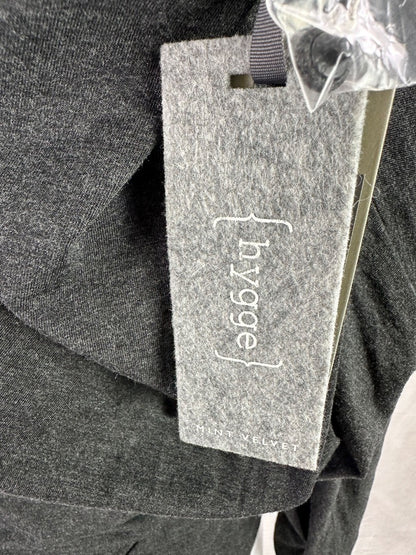 Hygge Charcoal Yoga Slouch Top UK 16 BNWT