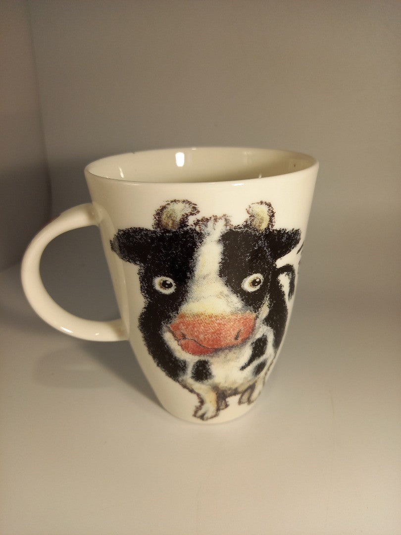 Roy Kirkman Please Shut the Gate 'Mooo' Fine Bone China Coffee Tea Mug