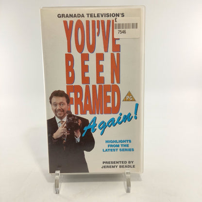 You've Been Framed Again! Jeremy Beadle PAL VHS Video Tape Rare Excellent