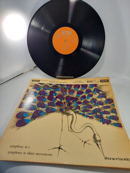 Stravinsky: Symphony In C Mono Version Vinyl LP LXT5592  GC