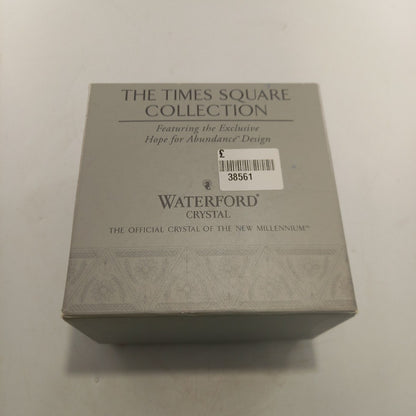 The Times Square Collection Waterford Crystal Ornament 2001 Hope For Abundance New