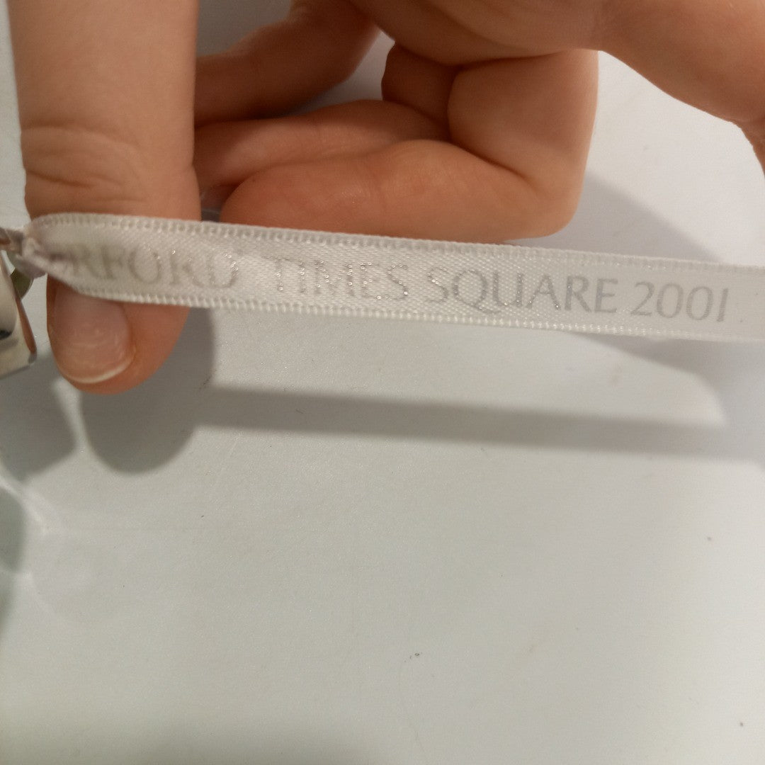 The Times Square Collection Waterford Crystal Ornament 2001 Hope For Abundance New