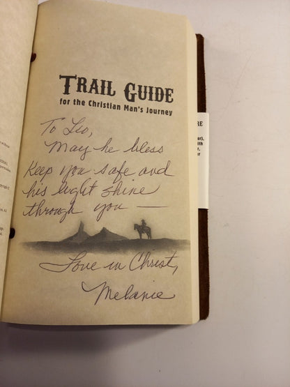 Trail Guide For The Christian Man's Journey Leather Cover Nearly New