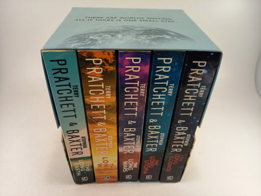 The Long Earth Complete Collection 5 Books By Terry Pratchett Paperback VGC