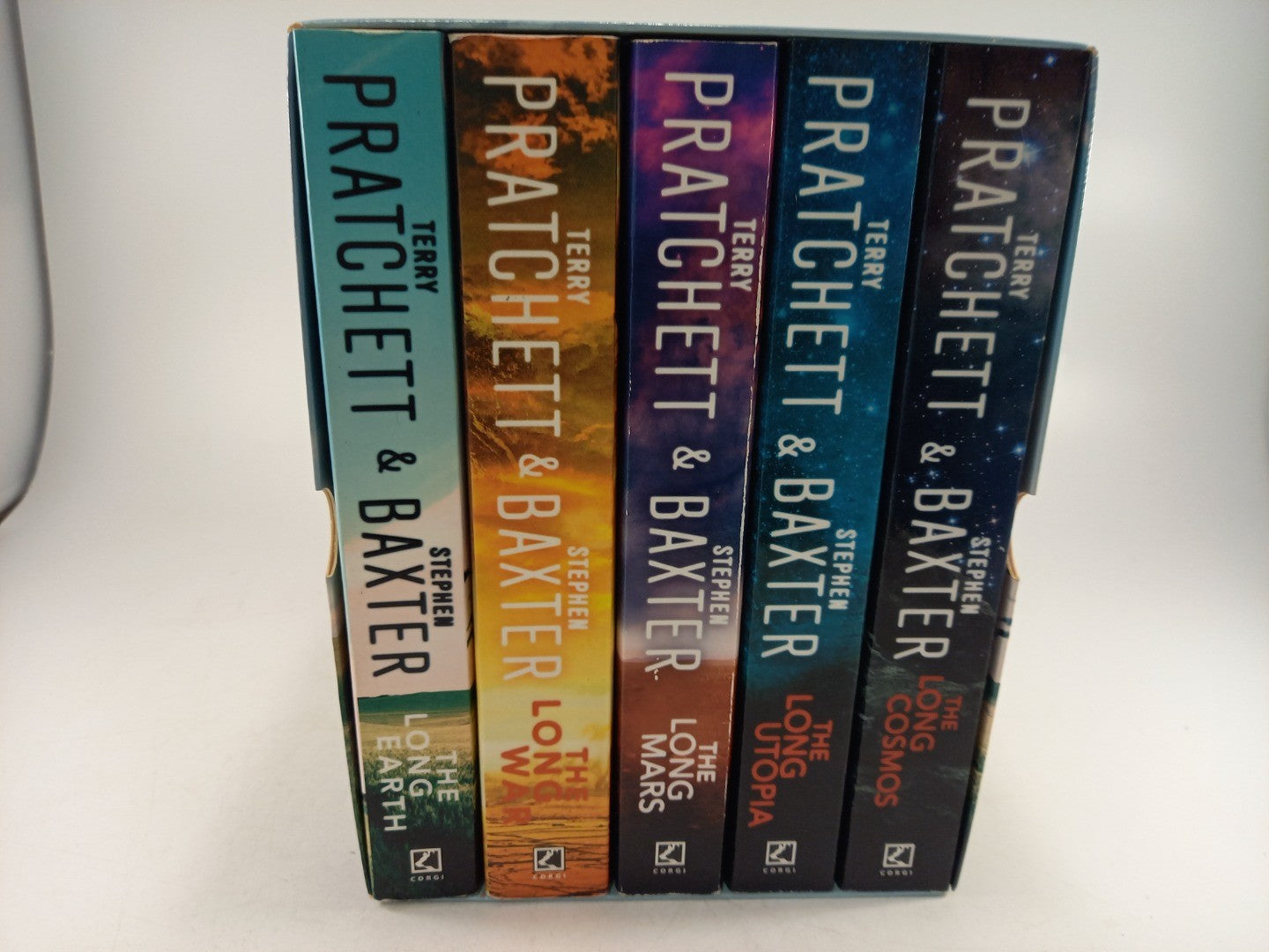 The Long Earth Complete Collection 5 Books By Terry Pratchett Paperback VGC