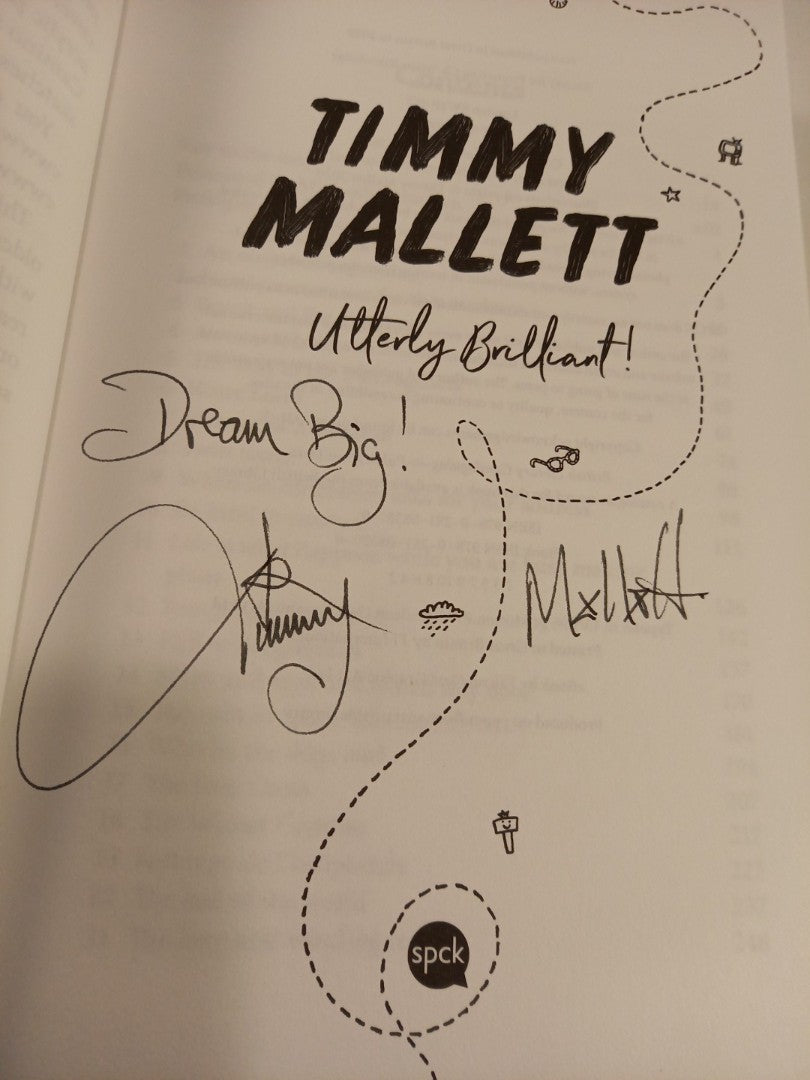 Utterly Brilliant: My Lifes Journey By Timmy Mallett Hardback Signed 1st Ed Ex Con