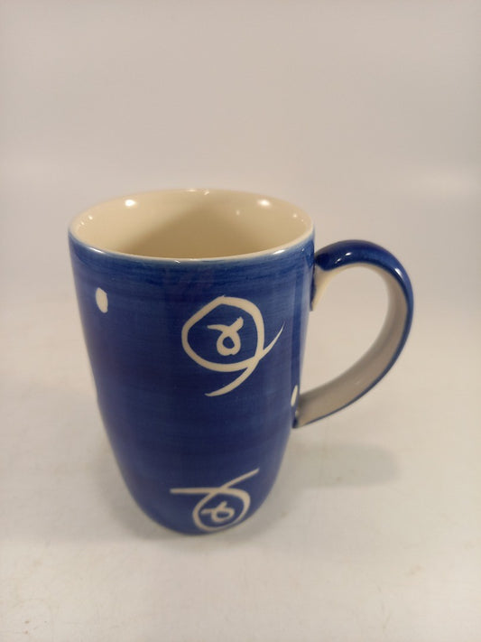 Whittard Of Chelsea Mug Blue & White Tea Clipper Hand Painted Excellent Conditio