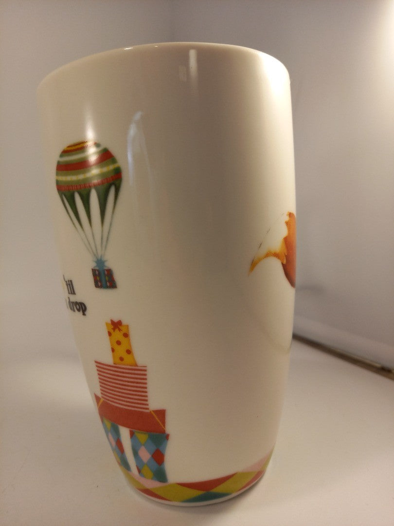 Cypress Home Tall Ceramic Fox Shop Til You Drop Mug Excellent Condition