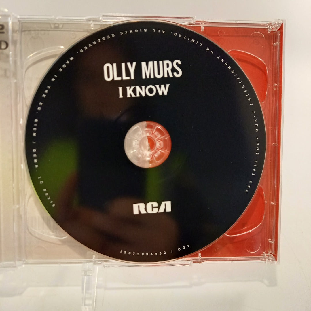 Olly Murs Signed CD You Know I Know CD1