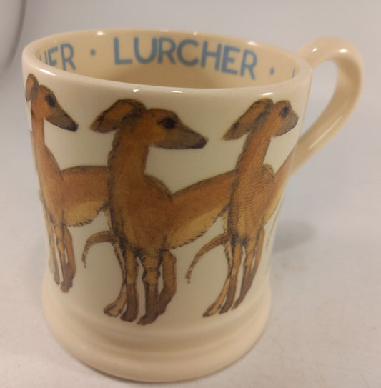 Emma Bridgewater Lurcher 1/2 Pint Mug Excellent Condition Rare