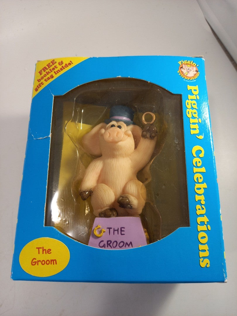 Piggin' Collections By David Corbridge 'The Groom' New & Boxed