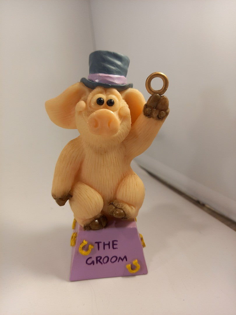 Piggin' Collections By David Corbridge 'The Groom' New & Boxed