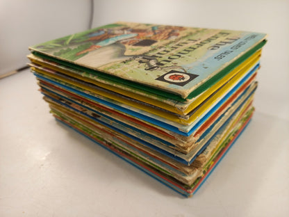 Set of 12 Childrens Ladybird Books Good Condition Vintage