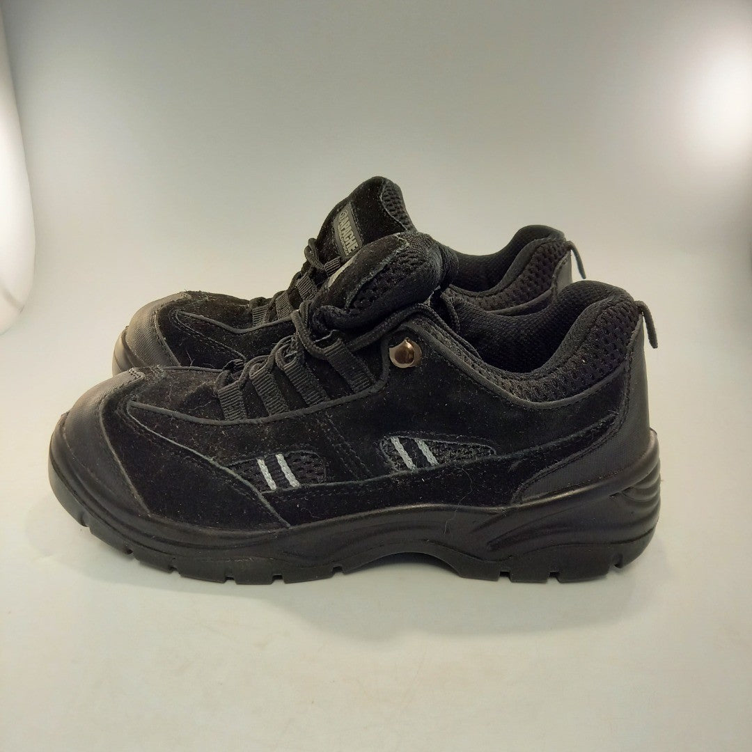 Apache Industrial Footwear Steel Toe Cap Black Trainers Mens UK 7 In Box Good