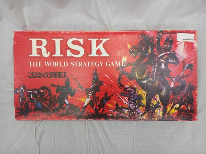 board game risk vintage 1963 strategy occupy territory complete instructions