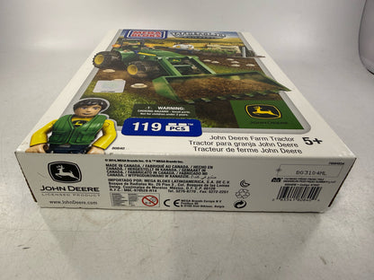 Mega Bloks John Deere Farm Tractor 80840 World Builders 119pc