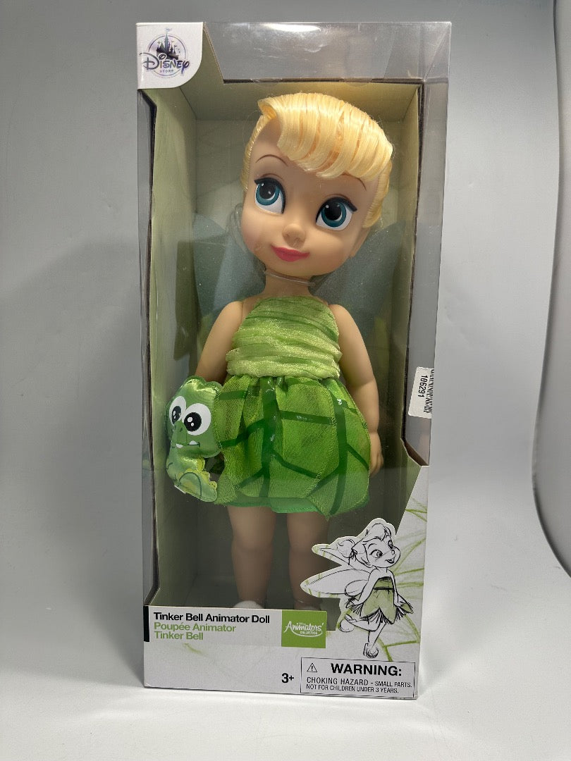 Tinker Bell Disney Animators Collection Doll With Baby Tick Tock The Crocodile