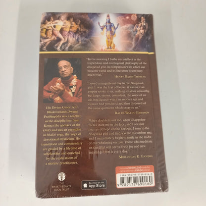 Bhagavad-gita as It Is by Bhaktivedanta Swami Hardback-second Edition-new/sealed