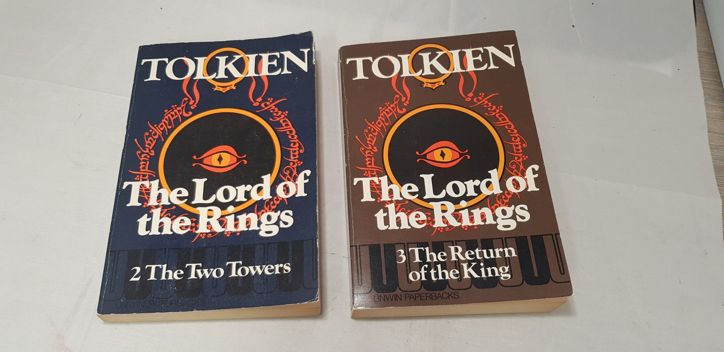 Tolkien Paperbacks 1976 - The Lord of the Rings Books 2 and 3