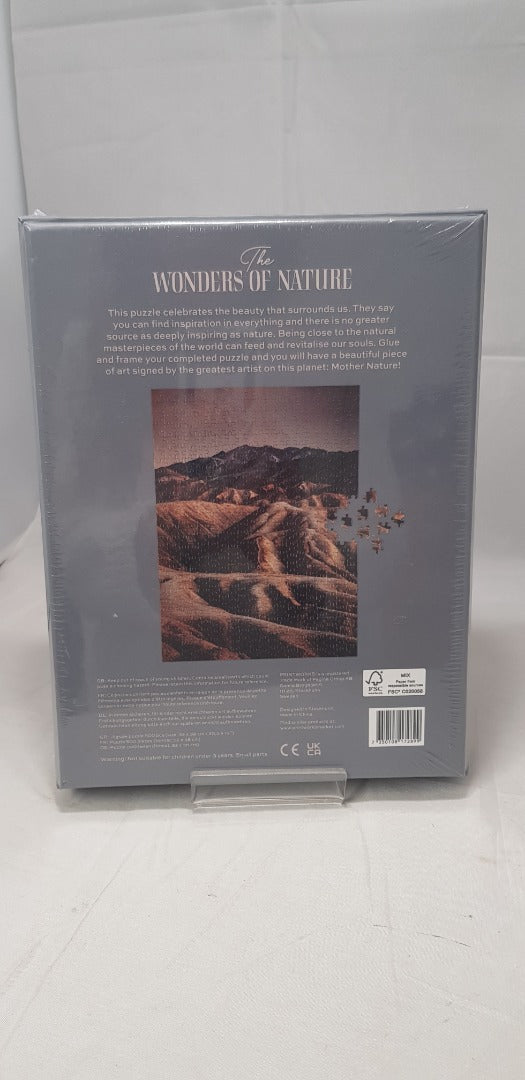 The Wonders of Nature Ridges Puzzle New and Sealed