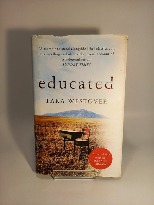 Educated by Tara Westover Signed by Author Hardcover Book - 2018